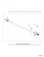 DRIVE TRAIN, REAR PROP SHAFT
