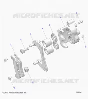 BRAKES, REAR CALIPER
