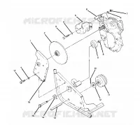 RIGHT GEARCASE   BRAKE MOUNTING (4914891489029A)