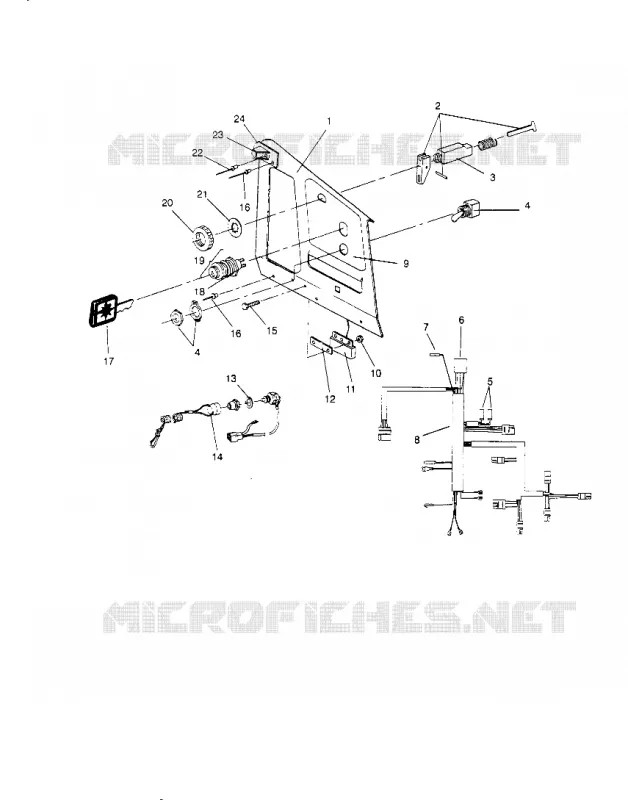 CONSOLE SPORT 0950443, SPORT TOURING 0950243  AND EUROPEAN SPORT TOURING E9 (4928822882B002)