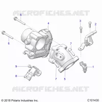 THROTTLE BODY AND FUEL RAIL
