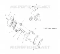 REAR BRAKE CALIPER