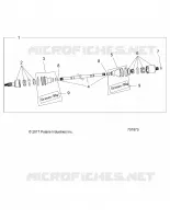 DRIVE TRAIN, REAR HALF SHAFT