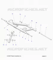 SUSPENSION, FRONT TORQUE ARM