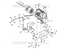 ENGINE MOUNTING 500 INDY 0982764(A)(B) AND EUROPEAN 500 INDY E982764A (4942104210C002)