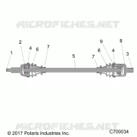 DRIVE TRAIN, FRONT HALF SHAFT