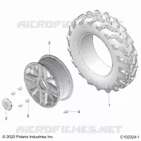 WHEELS, FRONT