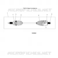 DRIVE TRAIN, DRIVE SHAFT, FRONT