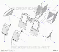 REAR BODYWORK STORAGE COMPARTMENTS