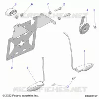 ELECTRICAL, TURN SIGNALS, HORN, AND LICENSE PLATE LIGHT
