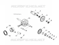 ENGINE, CRANKSHAFT AND PISTON