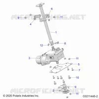 STEERING POST  AND EPS