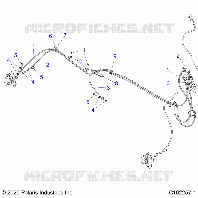 BRAKE LINES, REAR