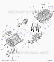 ENGINE, CRANKCASE AND CRANKSHAFT