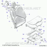 SEAT ASM.,REAR