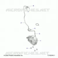 DRIVE TRAIN, FRONT GEARCASE MOUNTING