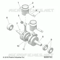 ENGINE, PISTON & CRANKSHAFT