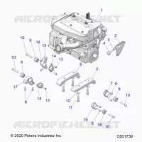 ENGINE, MOUNTING