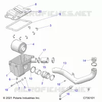 ENGINE, AIR INTAKE SYSTEM