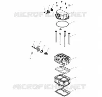 CYLINDER AND CYLINDER HEAD