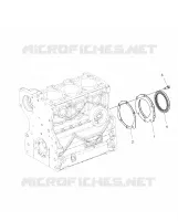 ENGINE, CRANKSHAFT OIL SEAL FLANGE