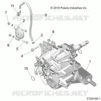 DRIVE TRAIN, MAIN GEARCASE MOUNTING