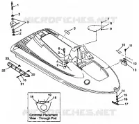 HULL   BODY SL 900 B974091 and SL 1050 B974090 (4940974097A006)