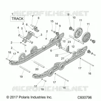 REAR SUSPENSION AND TRACK