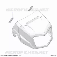 HEADLIGHT POD, PLUGS
