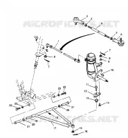 FRONT WISHBONES   STEERING TIE RODS 2X4 300 W957530 (4930053005B007)