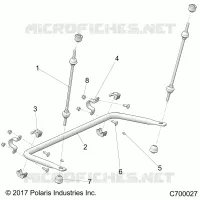 SUSPENSION, REAR STABILIZER BAR- R22TAA99A1/A7 (C700027)