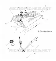 FUEL SYSTEM, FUEL TANK ASM.
