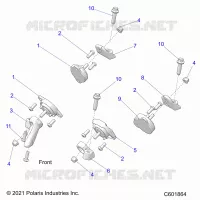 ENGINE, MOUNTING & LONG BLOCK