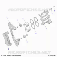 FRONT BRAKE CALIPER