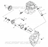 WATER PUMP 6X6 400L W968740 AND 6X6 400L NORWEGIAN N968740 (4935963596D011)