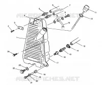 OIL TANK ASSEMBLY MAGNUM 2X4 W957544 (4926852685A013)