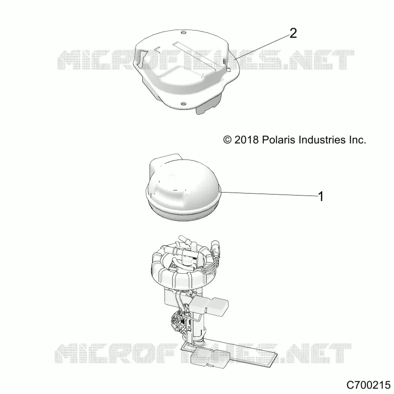 BODY, FUEL PFA COVER