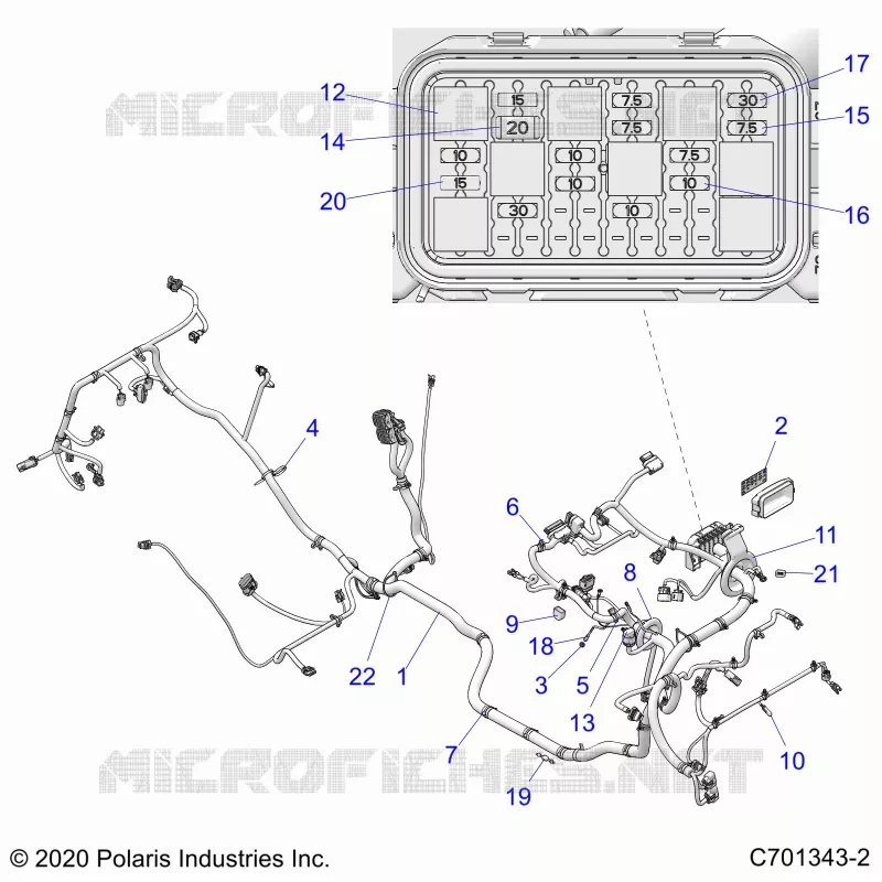 ELECTRICAL, WIRE HARNESS
