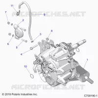 DRIVE TRAIN, MAIN GEARCASE MOUNTING