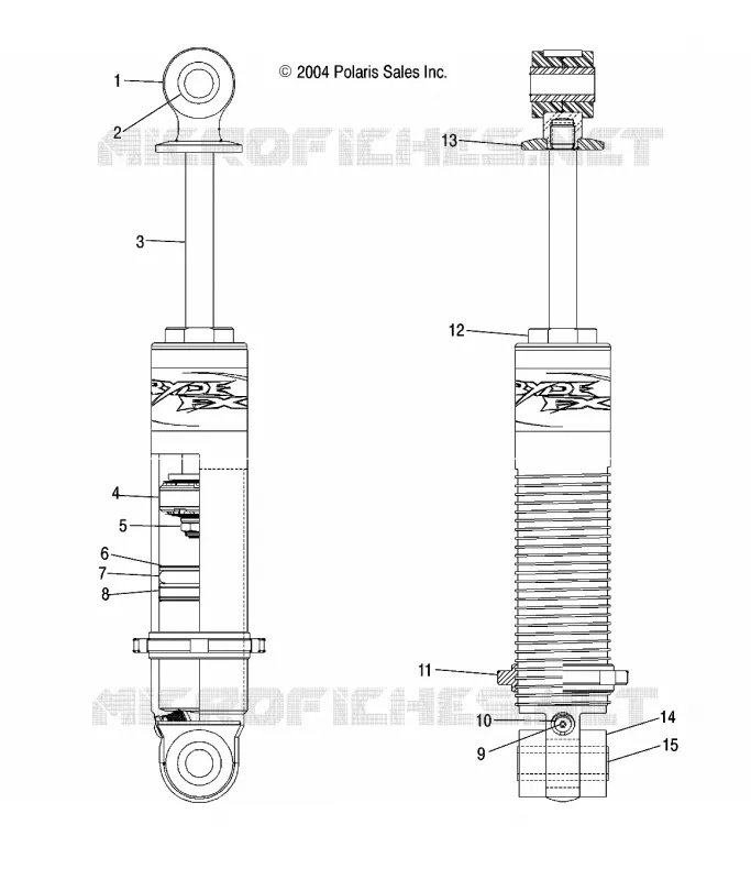FRONT TRACK SHOCK (RYDE FX)