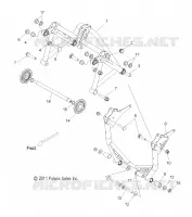 SUSPENSION REAR CRANK