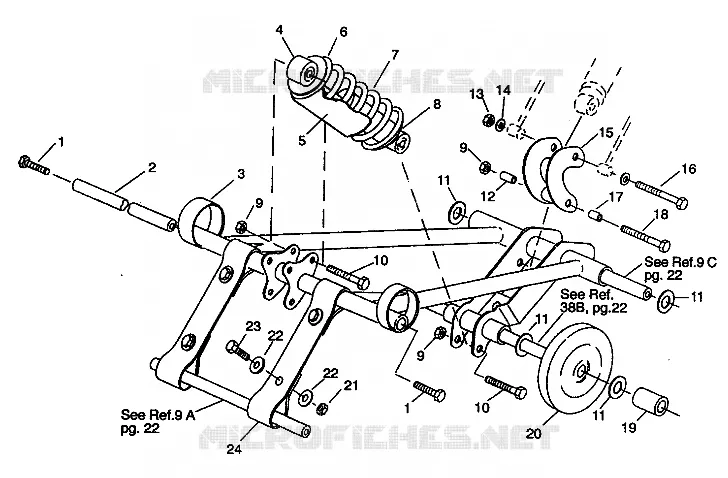 FRONT TORQUE ARM STORM E940782 AND STORM SKS E940582 (49274427440023)