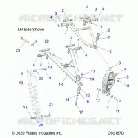 FRONT WISHBONES