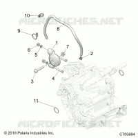 DRIVE TRAIN, MAIN GEARCASE MOUNTING