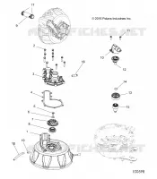 ENGINE, COOLING SYSTEM AND WATER PUMP