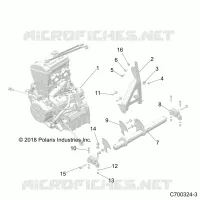 ENGINE, MOUNTING