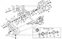 GEARCASE/BRAKE AND CHAIN COVER MOUNTING SPORTSMAN 400L W97AC38C (4939673967C004)