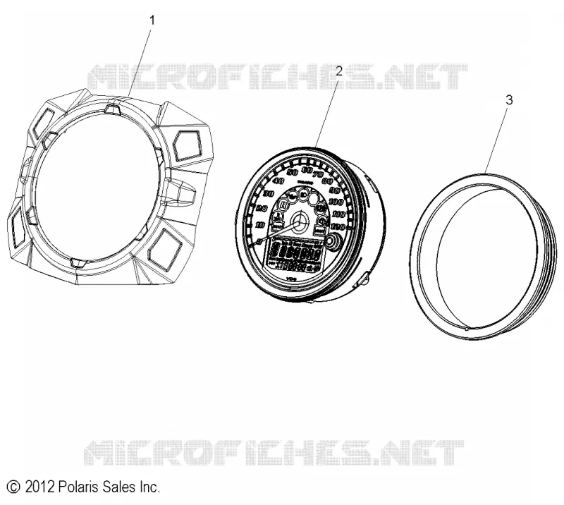 SPEEDOMETER ASM.