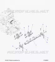 ENGINE, MOUNTING & LONG BLOCK