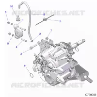 DRIVE TRAIN, MAIN GEARCASE MOUNTING